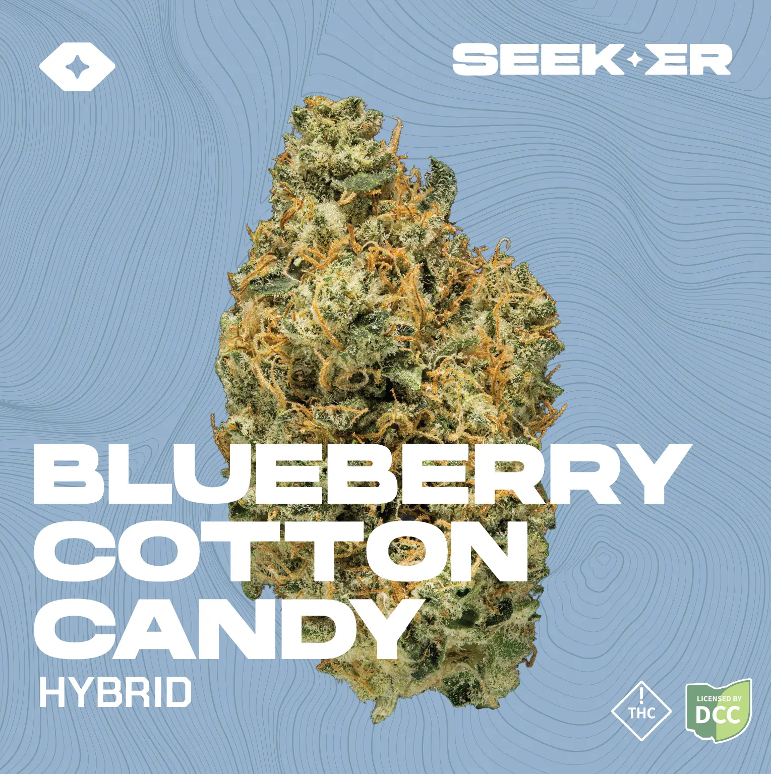 Blue Berry Cotton Candy strain